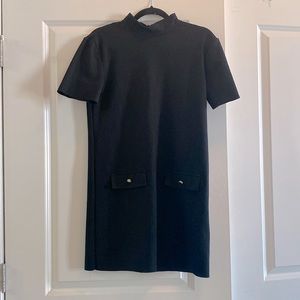 ZARA short black dress
